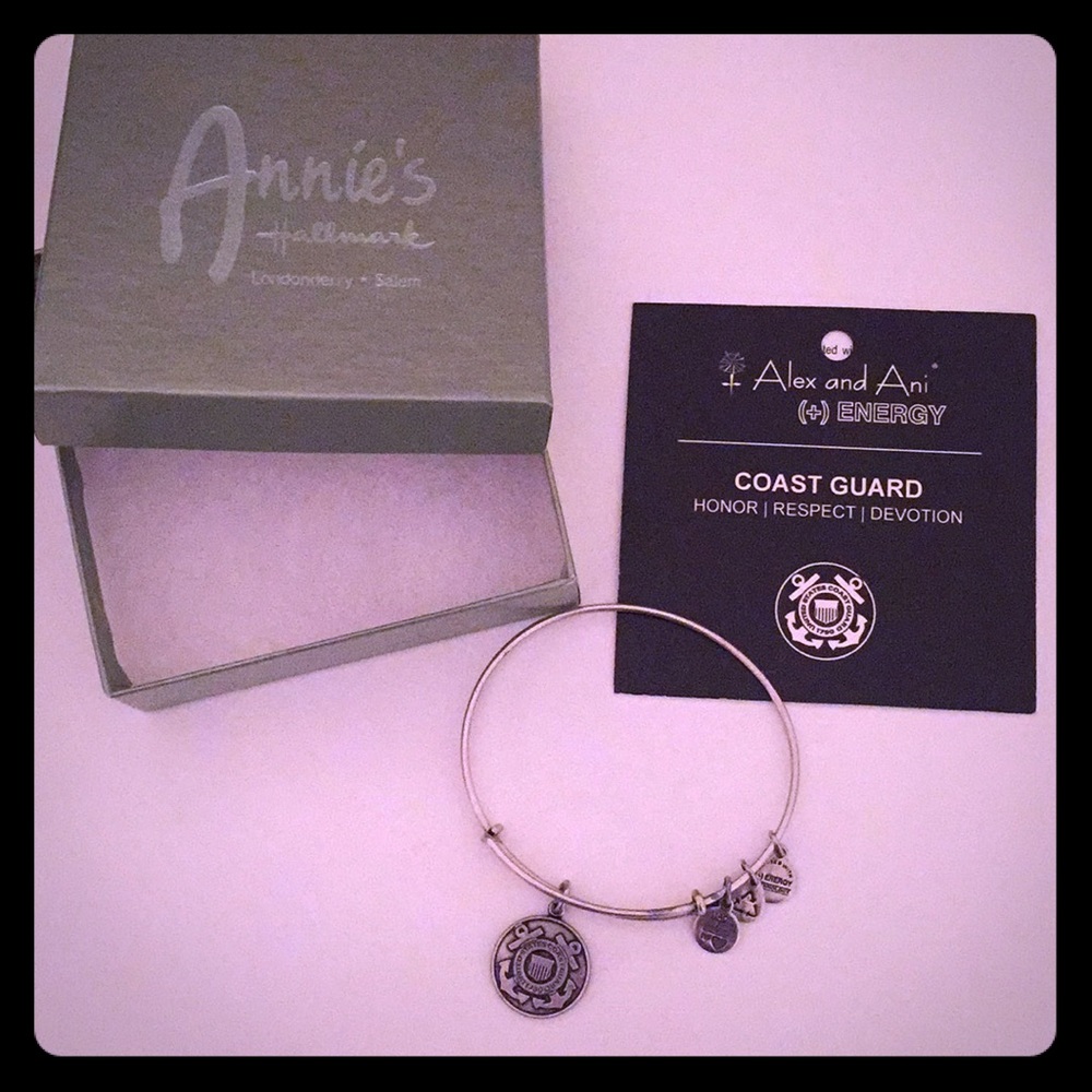 Alex and Ani United States Coast Guard Bracelet
